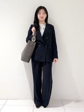 「SOUP（スープ）のアイテム」を使った、momokoさん（レディース・157cm）の冬コーディネート