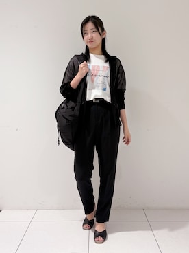 momokoさん（レディース・157cm）の夏コーディネート