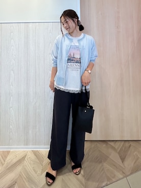 tomoさん(レディース・156cm)の夏コーディネート