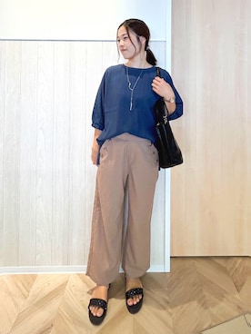 tomoさん（レディース・156cm）の夏コーディネート
