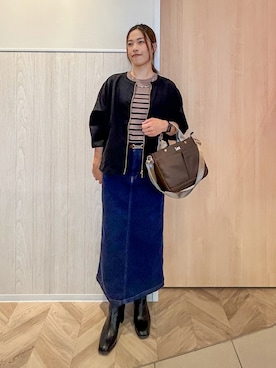 tomoさん（レディース・156cm）の秋コーディネート