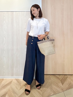 tomoさん（レディース・156cm）の夏コーディネート