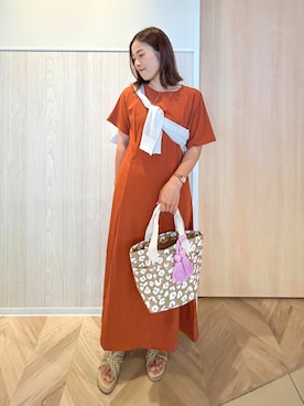 tomoさん(レディース・156cm)の夏コーディネート