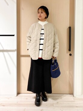 ぷくりんさん（レディース・159cm）の冬コーディネート