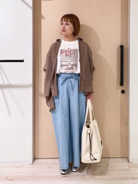 ぷくりんさん（レディース・159cm）の春コーディネート
