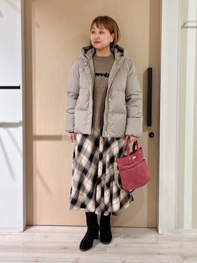 ぷくりんさん（レディース・159cm）の冬コーディネート