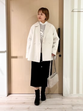 ぷくりんさん(レディース・159cm)の冬コーディネート