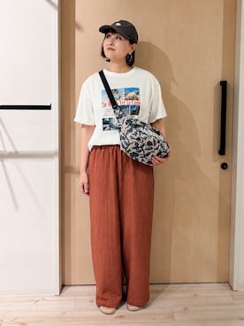 ぷくりんさん(レディース・159cm)の夏コーディネート