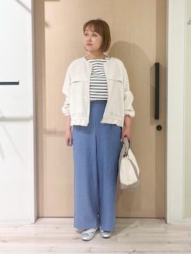 ぷくりんさん（レディース・159cm）の春コーディネート