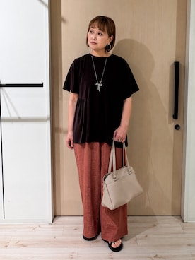 ぷくりんさん(レディース・159cm)の夏コーディネート