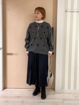 ぷくりんさん（レディース・159cm）の冬コーディネート