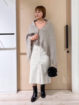 ぷくりんさん（レディース・159cm）の冬コーディネート