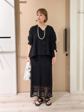 ぷくりんさん（レディース・159cm）の夏コーディネート