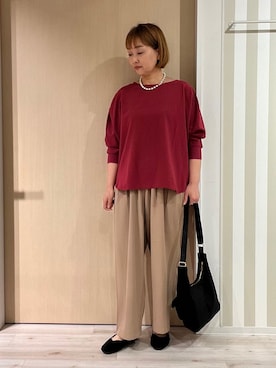 ぷくりんさん（レディース・159cm）の秋コーディネート