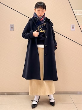 OCHIAIさん(レディース・158cm)の冬コーディネート