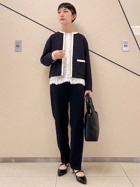 OCHIAIさん(レディース・158cm)の春コーディネート