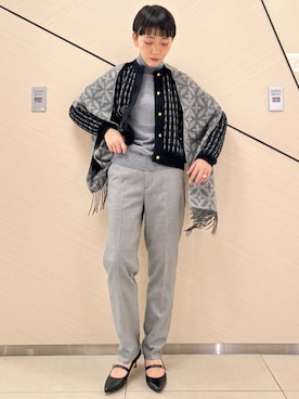 OCHIAIさん(レディース・158cm)の冬コーディネート
