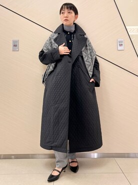 OCHIAIさん(レディース・158cm)の冬コーディネート