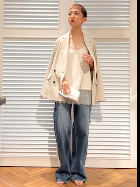 OCHIAIさん(レディース・158cm)の夏コーディネート