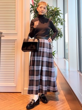 OCHIAIさん（レディース・158cm）の冬コーディネート