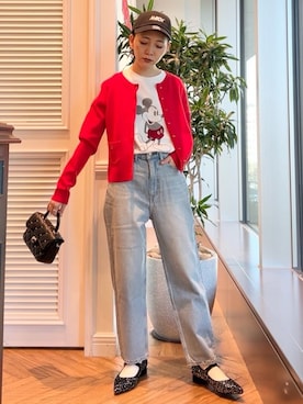 OCHIAIさん(レディース・158cm)の冬コーディネート