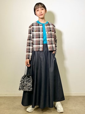 OCHIAIさん(レディース・158cm)の春コーディネート