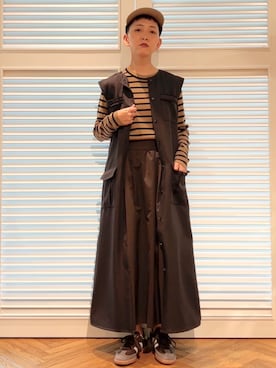 OCHIAIさん(レディース・158cm)の秋コーディネート