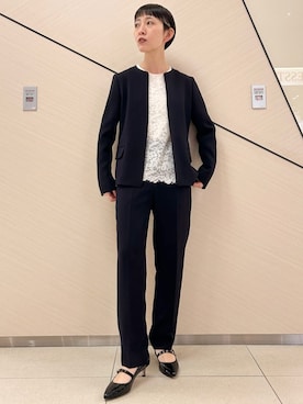 OCHIAIさん(レディース・158cm)の冬コーディネート