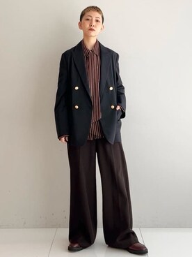 OCHIAIさん(レディース・158cm)の冬コーディネート