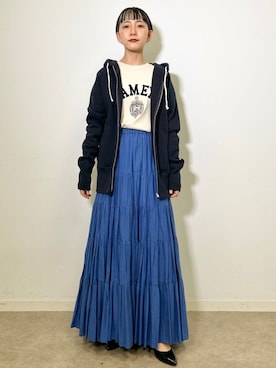 OCHIAIさん(レディース・158cm)の春コーディネート