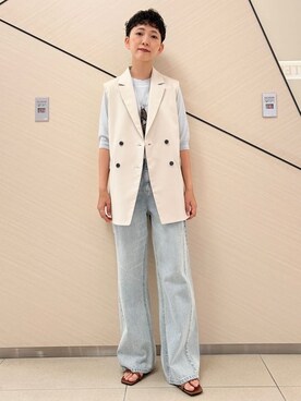 OCHIAIさん(レディース・158cm)の夏コーディネート
