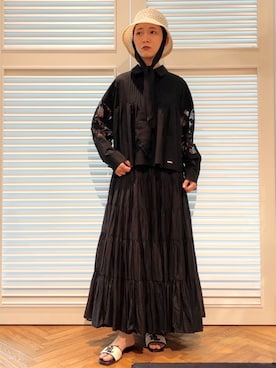 OCHIAIさん(レディース・158cm)の夏コーディネート