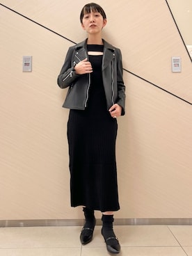 OCHIAIさん(レディース・158cm)の冬コーディネート
