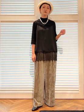 OCHIAIさん（レディース・158cm）の秋コーディネート