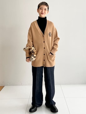 OCHIAIさん(レディース・158cm)の冬コーディネート
