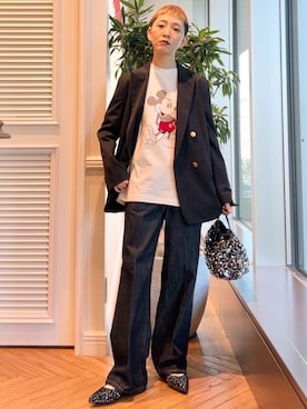 OCHIAIさん(レディース・158cm)の冬コーディネート