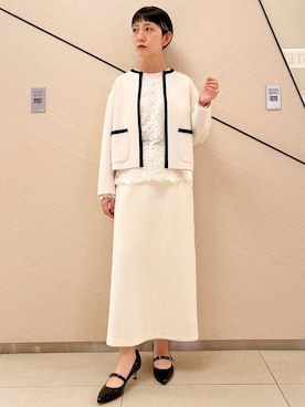 OCHIAIさん(レディース・158cm)の冬コーディネート