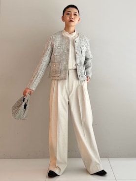 「Dhyana.（ディアナドット）のアイテム」を使った、OCHIAIさん（レディース・158cm）の冬コーディネート