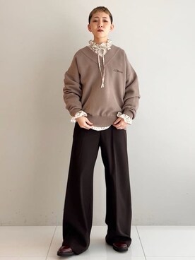 OCHIAIさん(レディース・158cm)の冬コーディネート