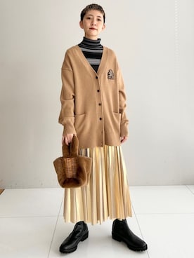 OCHIAIさん(レディース・158cm)の冬コーディネート