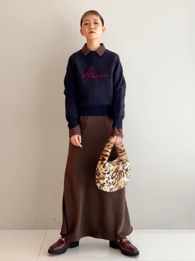 OCHIAIさん(レディース・158cm)の冬コーディネート