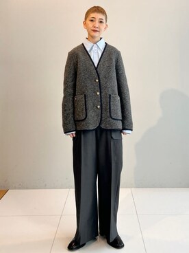 OCHIAIさん(レディース・158cm)の冬コーディネート