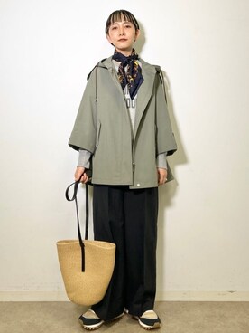 OCHIAIさん(レディース・158cm)の春コーディネート