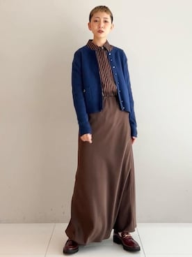 OCHIAIさん（レディース・158cm）の冬コーディネート