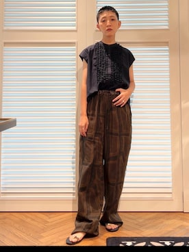 OCHIAIさん(レディース・158cm)の夏コーディネート