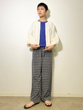 OCHIAIさん(レディース・158cm)の夏コーディネート