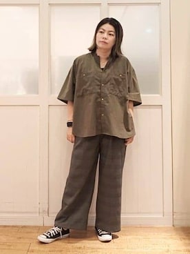 machiさん（レディース・159cm）の秋コーディネート