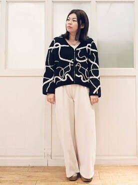 machiさん（レディース・159cm）の冬コーディネート