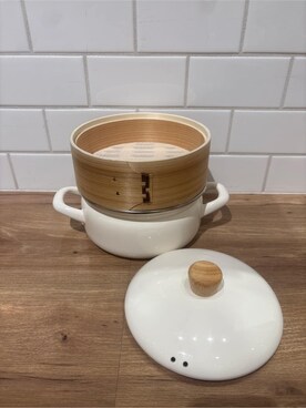 「アイテム（鍋/フライパン）」を使った、usaminさん（レディース・158cm）の秋コーディネート