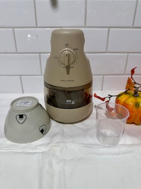 「アイテム（食器）」を使った、usaminさん（レディース・158cm）の秋コーディネート